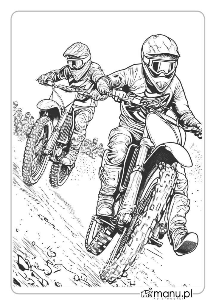 thumbnail of Kolorowanki wyścigi motorowe