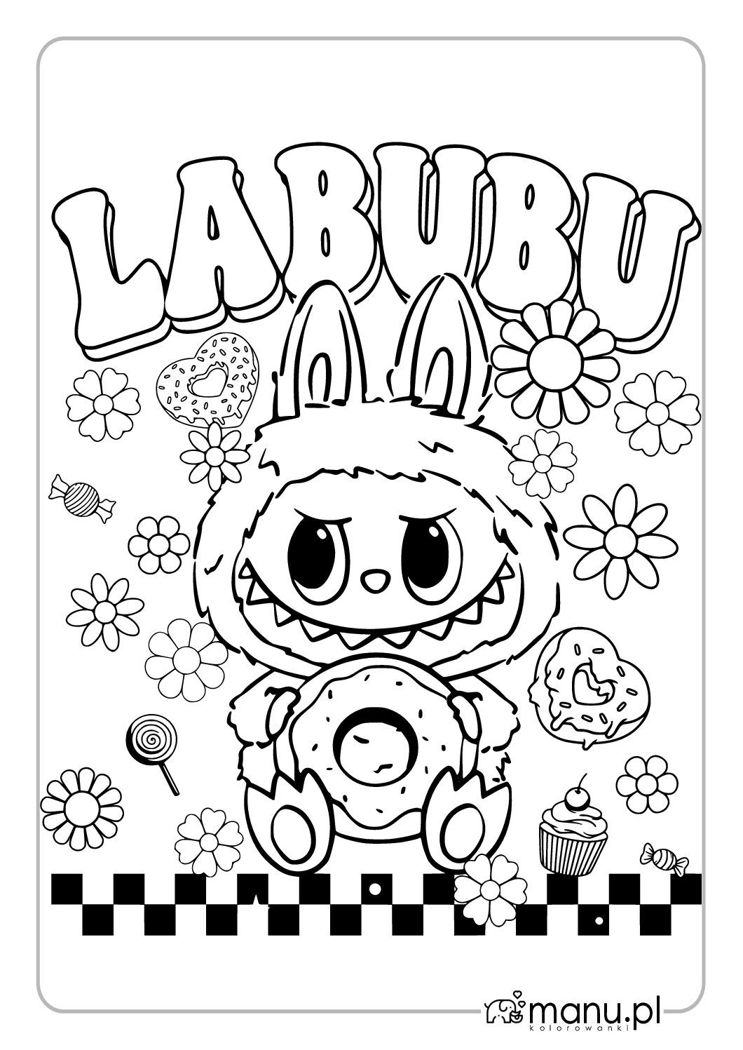 Labubu i pączek