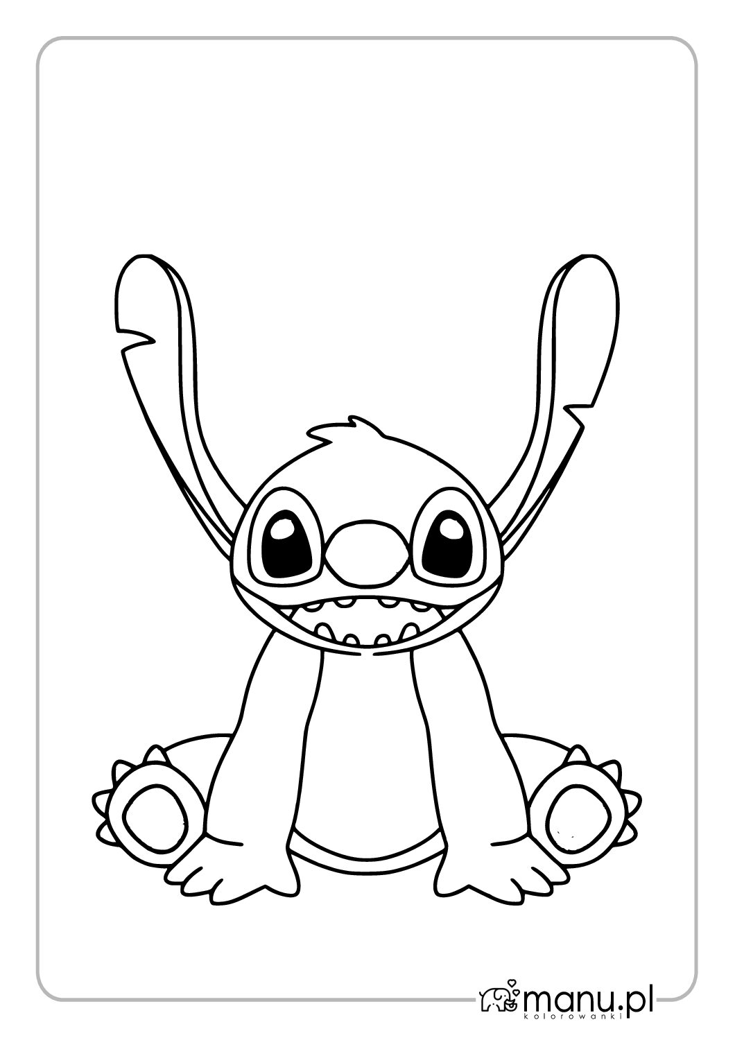 Rysunek do druku Stich
