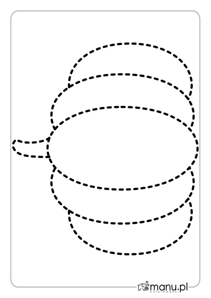 thumbnail of Szablon dynia kreski poziomy