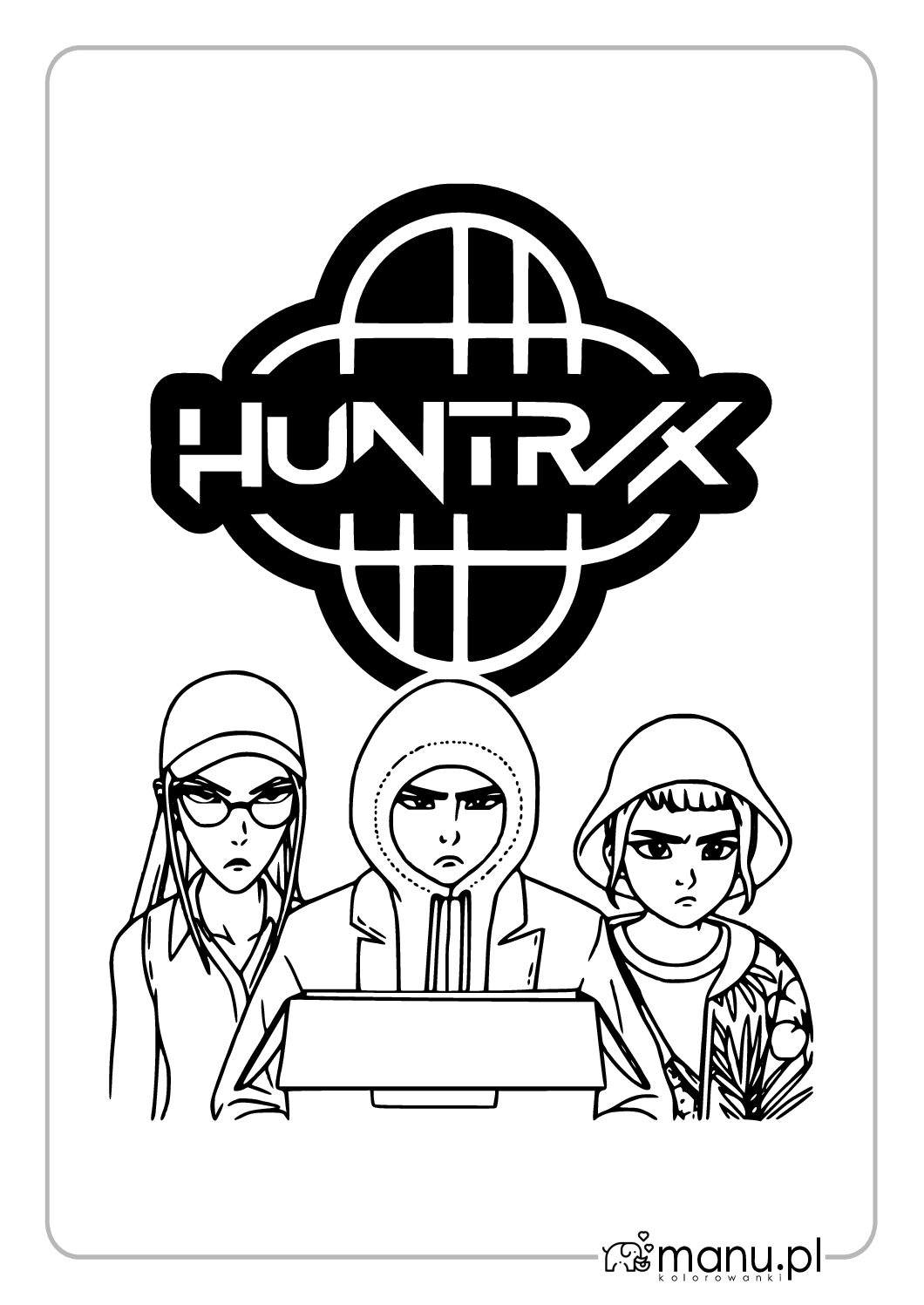 Mira Huntrix Do Druku Kolorowanka K Pop Demon Hunters