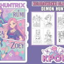 Huntrix – kolorowanki do druku